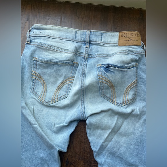 Hollister Size 3 Long Lightly Washed Pants W26 * L33 - Picture 3 of 4